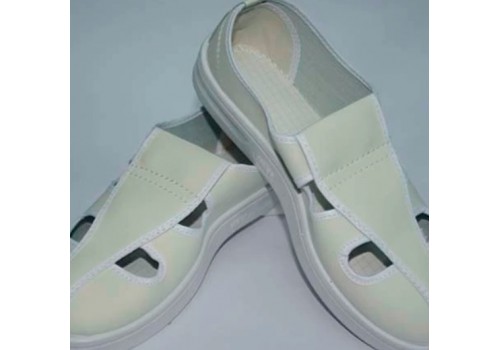 PVC Conductive Butterfly Shoes,Yellow-Grey